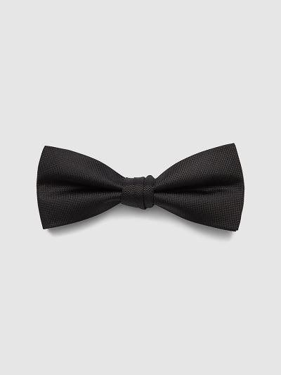 Calvin Klein Táskák & Kiegészítők HU712769 | Calvin Klein Oxford Silk Bow Férfi Nyakkendő Fekete